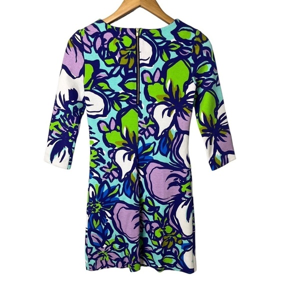Lilly Pulitzer Charlene Dress in Catwalk Floral Dress Size XS Style 86130 - Picture 3 of 7